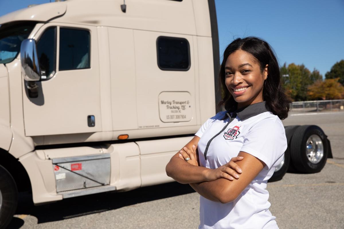 Shavon Marley, Founder of Marley Transport & Trucking.